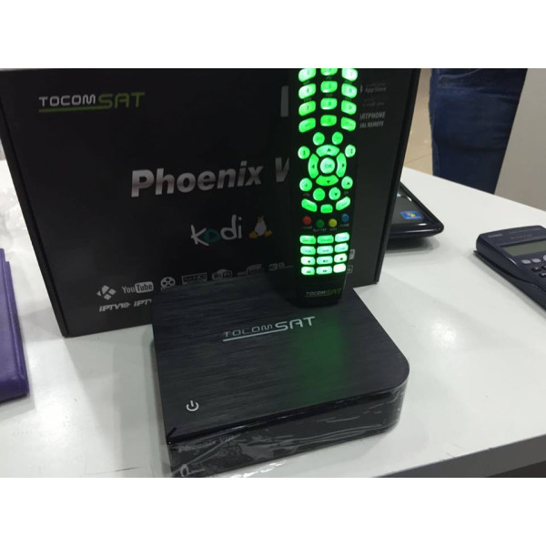 Receptor Tocomsat Phoenix Vip Linux KODI XBMC