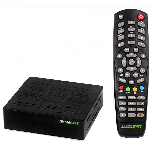 Receptor Tocomsat Combate s II Full HD 3D com Wi-Fi/HDMI/USB Bivolt FTA
