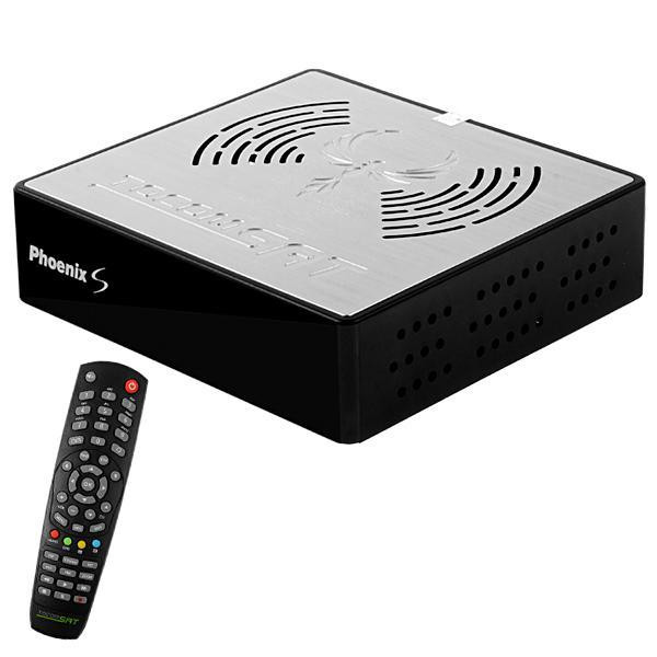 Receptor Tocomsat Phoenix S ACM Full HD 3D com Wi-Fi/HDMI/USB 
