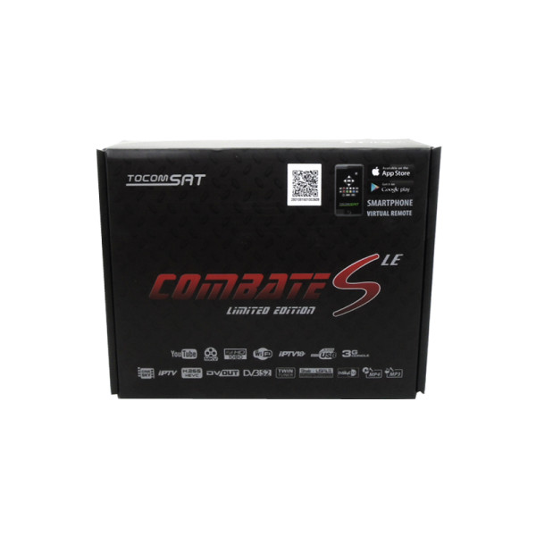 Receptor Tocomsat Combate S LE VOD IPTV iks 